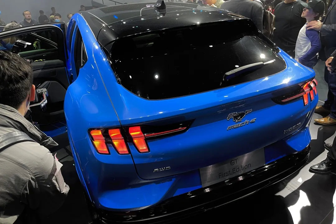 北京车展2020福特mustangmach-e,福特mustang2.3t新车裸车25万