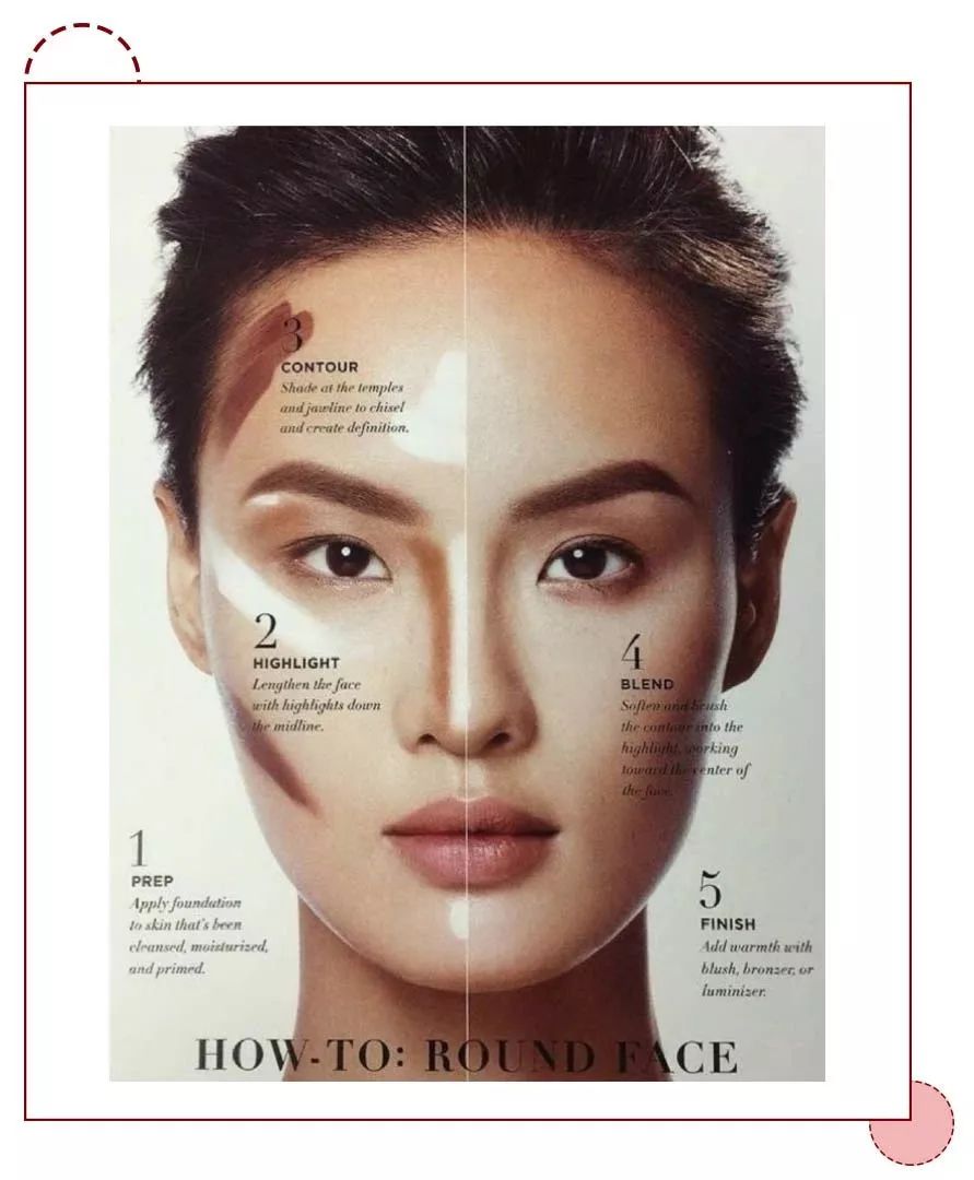 长脸菱形脸妆容与发型,长脸不同风格的妆容