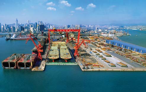 中国的造船厂怎么样,中国军用造船厂