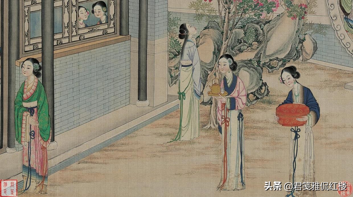 薛蝌和邢岫烟说话,邢岫烟与薛蝌的婚事是书中哪一回