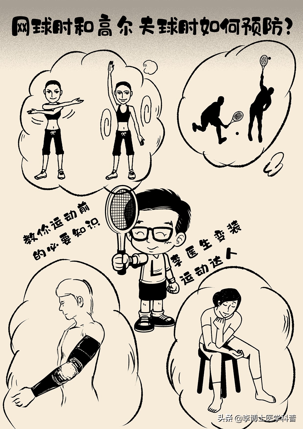 网球肘和高尔夫球肘会同时得吗,网球肘和高尔夫肘如何防治