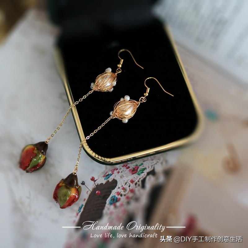 永生花99朵手工,永生花陶瓷饰品