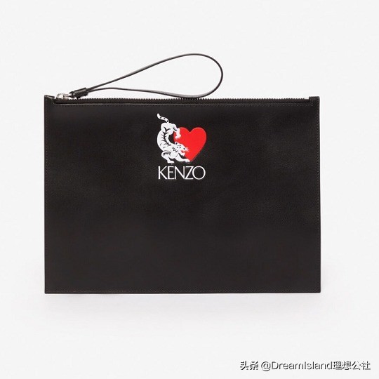 kenzo包限量款,kenzo刺绣小虎头斜挎包