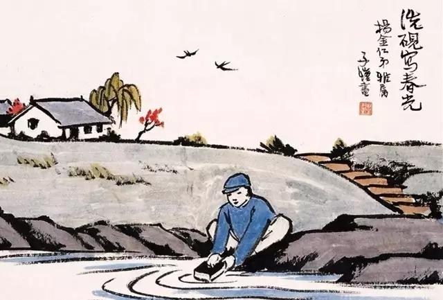 丰子恺画唐诗宋词,丰子恺的画醉了整个春天