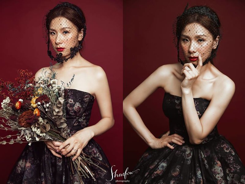 短发控发型图片,韩式简约新娘短发造型