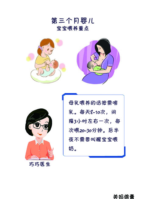 第三个月的宝宝喂养,第三个月宝宝喂养方法
