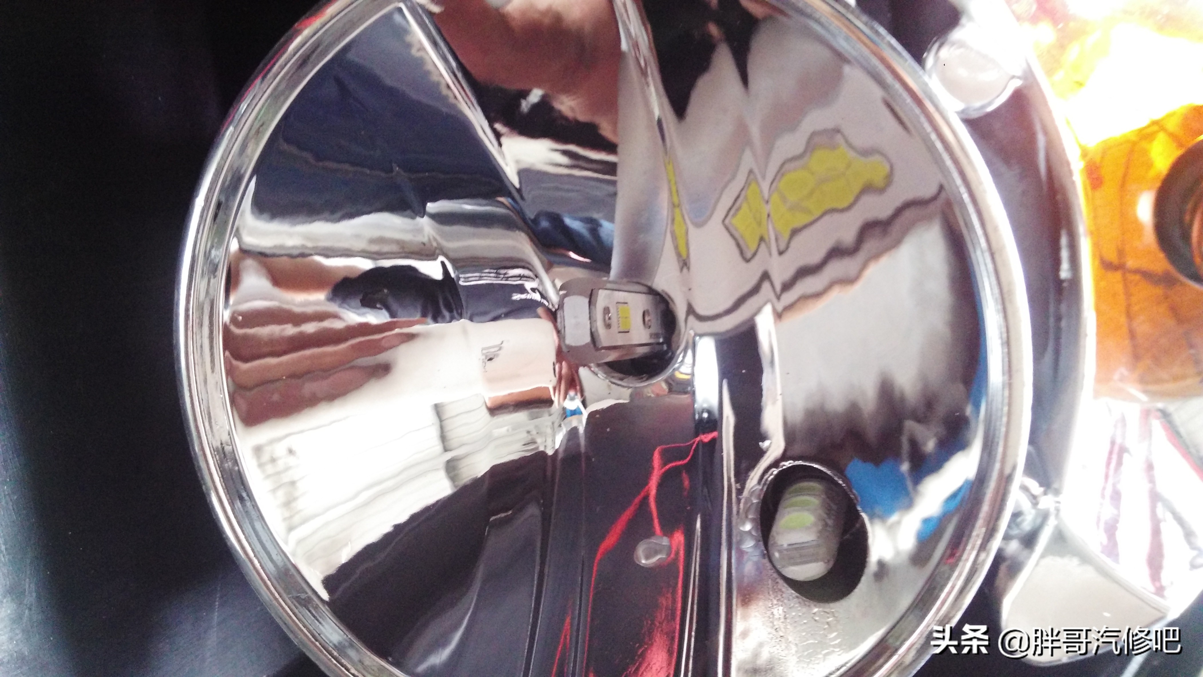 大灯散光不聚光自制透镜,大灯散光且亮度太低