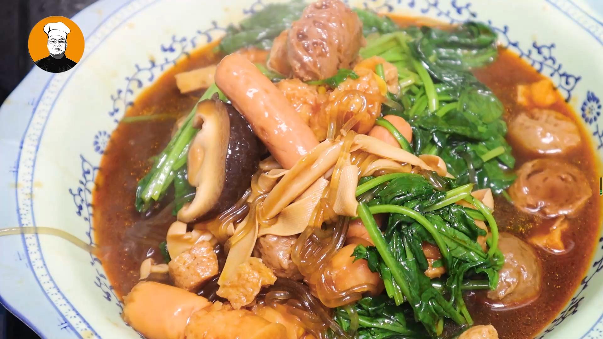 大锅冒菜的正宗四川做法,食堂大锅干拌冒菜的做法正宗