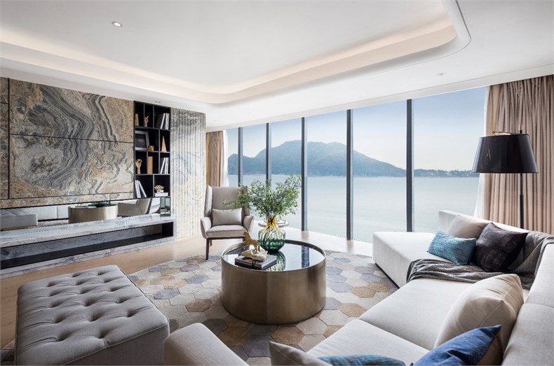 三亚市中心鸿洲天玺空中别墅,三亚鸿洲天玺户型图