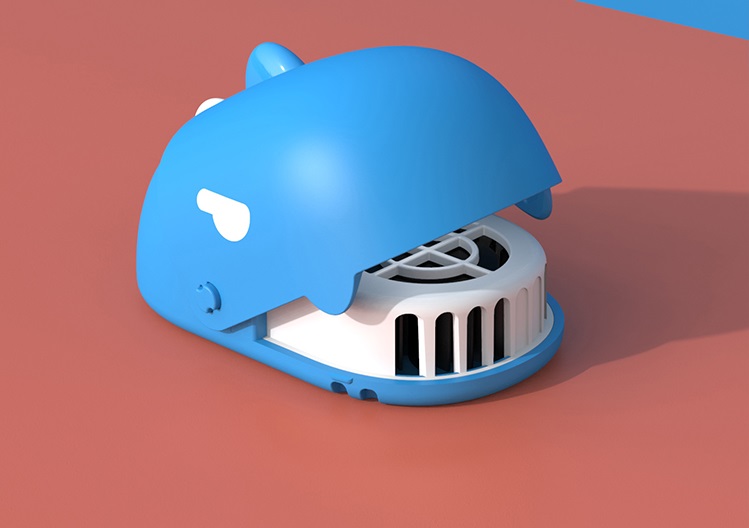 吹迎面风导致小儿面瘫，专为孩子设计的新型风扇，让家长更放心