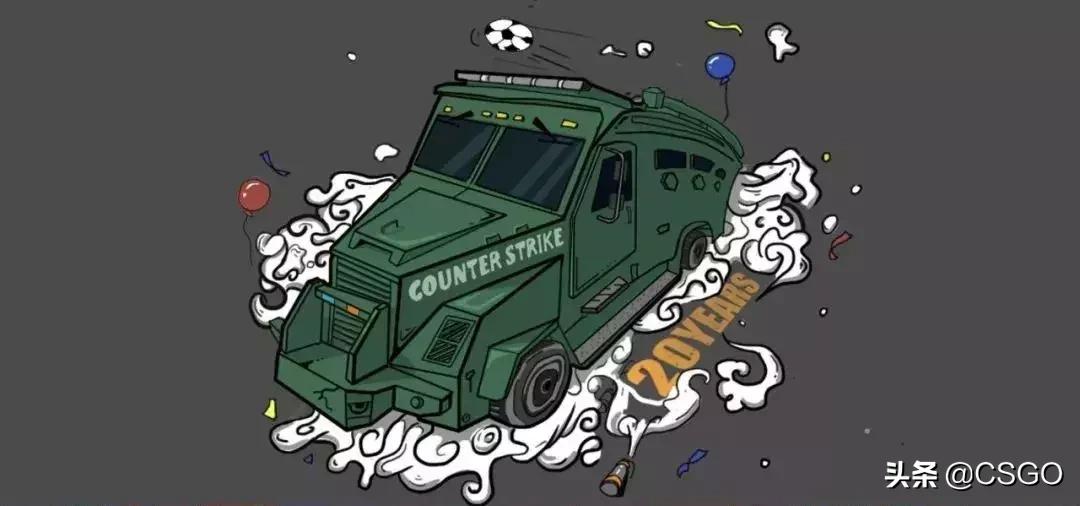 还有孙宝迪和永不鸽播？CS20周年T恤设计大赛作品第二弹