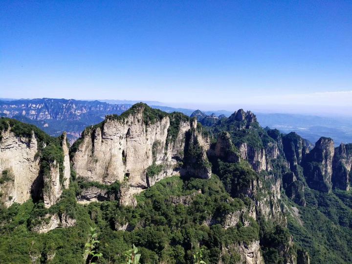 山西王莽岭景区索道,山西晋城王莽岭4a风景区
