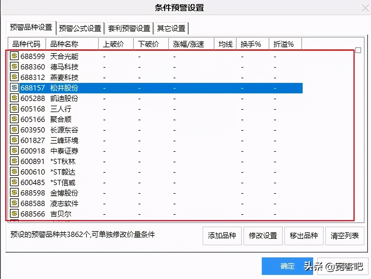 通达信软件定制面板看盘教程,通达信盯盘