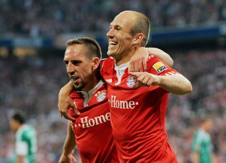 罗本里贝里罗贝里,罗本罗贝里退役仪式