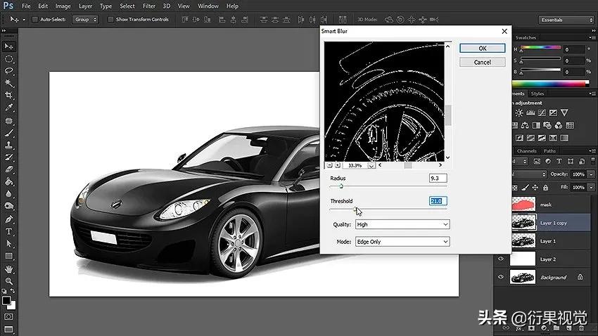 ps软件怎么制作照片,ps创意素描教程
