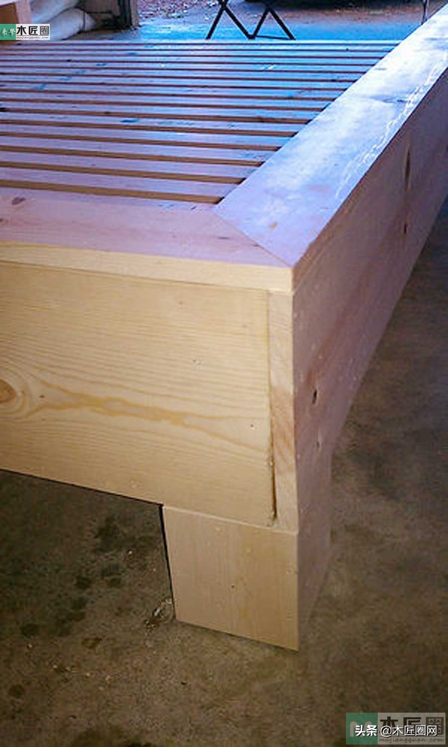 手工实木家具制作床,家具制作学习