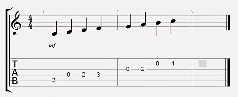 简单的五线谱入门曲,五线谱简明入门教程