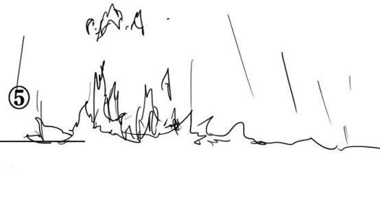 如何画水的流动形态,如何画出水的感觉