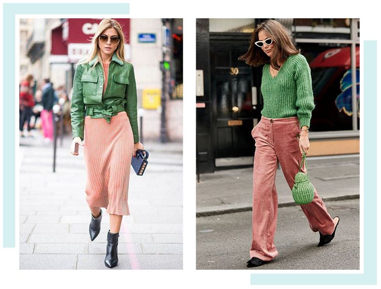 绿色怎么穿更优雅,第一次发现绿色可以穿得这么迷人