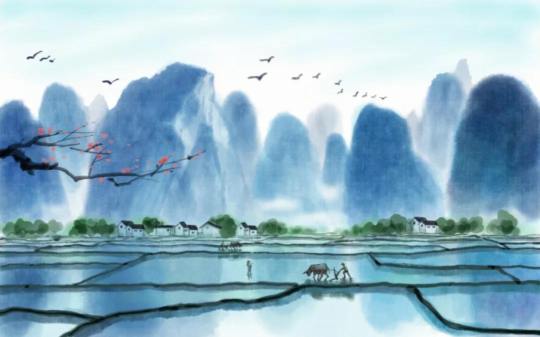 10首美丽诗词诗情画意美到极致,诗中有画画中有诗诗情画意