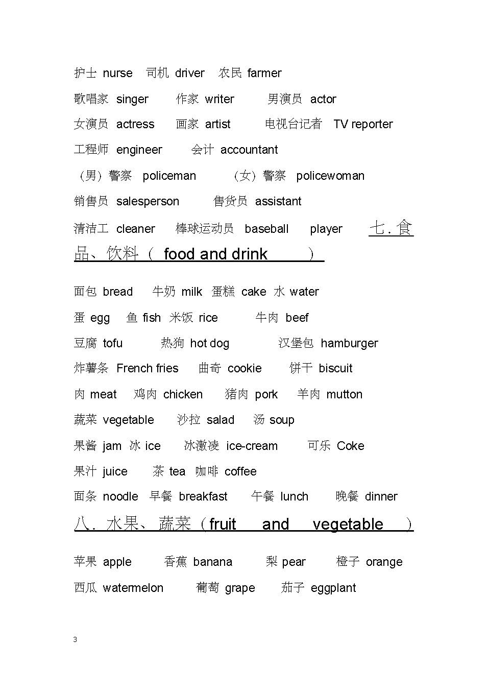 初一英语单词必背跟读视频,初一英语必背单词速记