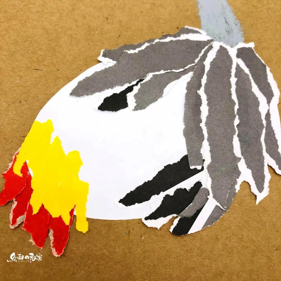 黑冠鹤剪纸作品,黑冠鹤玩具