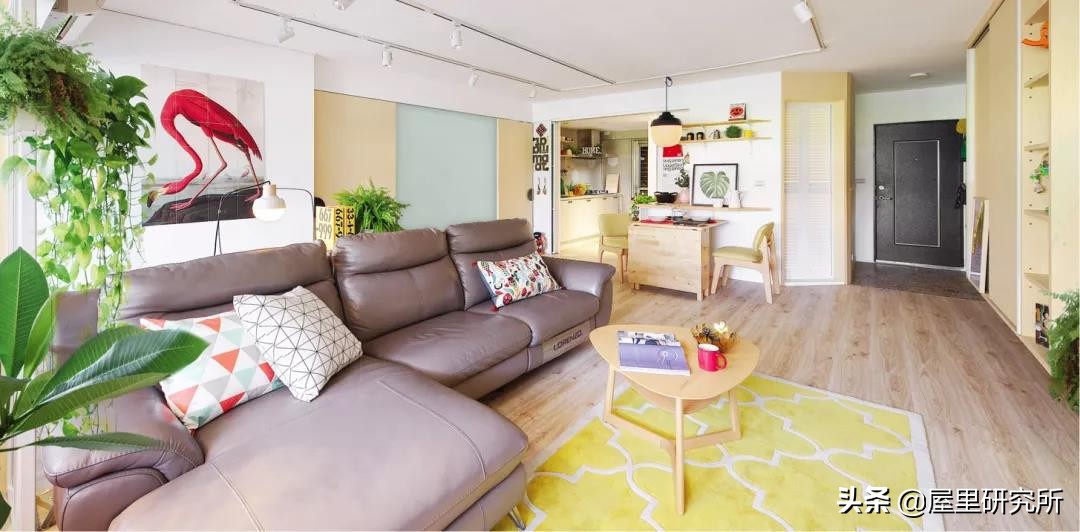 92平方二房改小三房装修,巧改旧家具