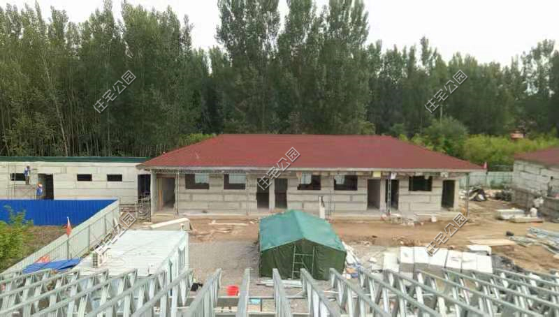 农村一层钢结构建造全过程,未来5年钢结构建房前景