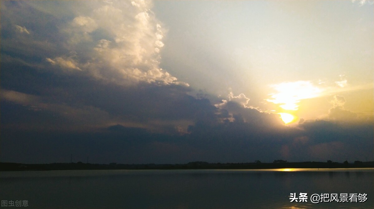 荆州市卷桥水库,湖北卷桥河湿地公园
