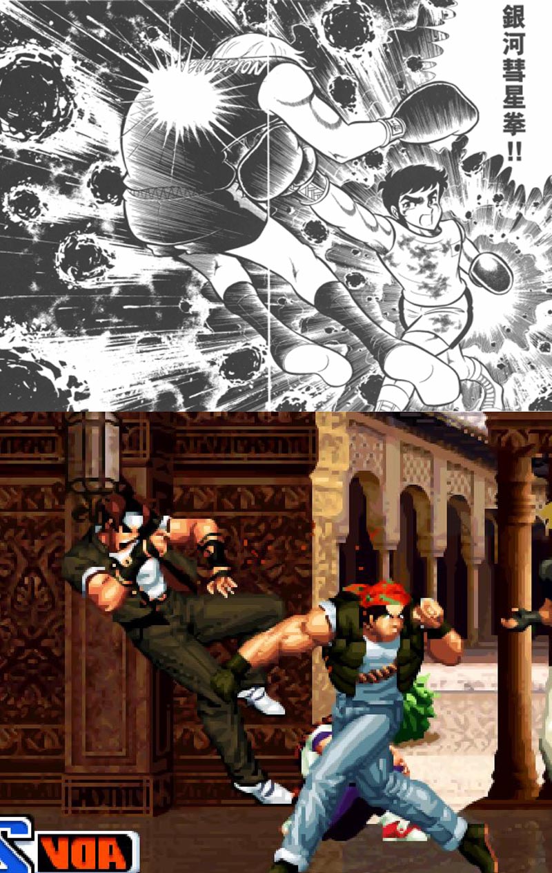 拳皇怒队进化史,拳皇十周年纪念版怒队出招表