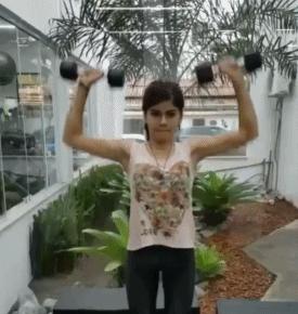 14岁的女生能练成什么样子？