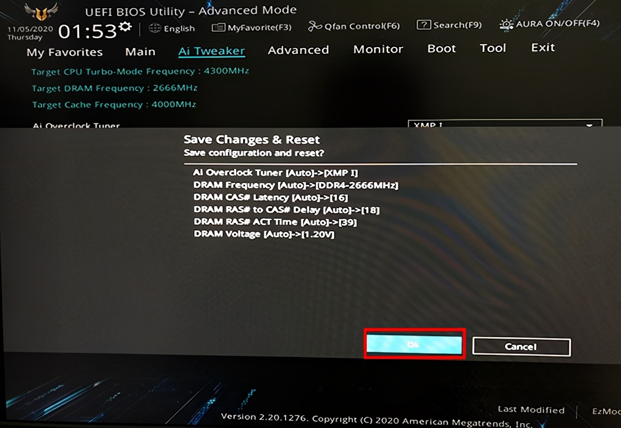 为啥内存超频后还是显示2133,内存开启xmp还是只有2133