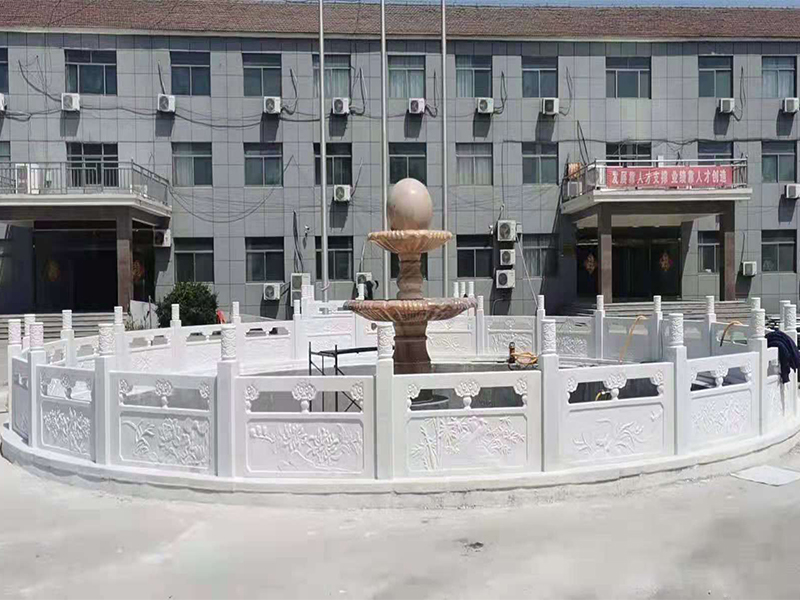 汉白玉栏杆多少钱一吨,汉白玉石栏杆多少价格一米