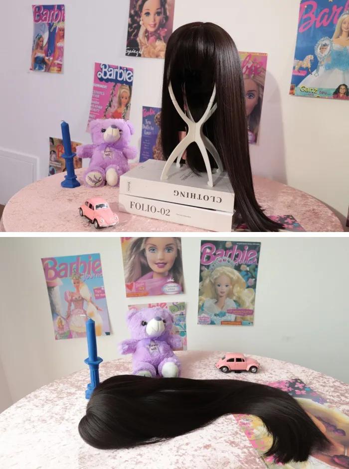 买100元之内的假发,几千元的假发实际效果