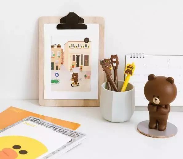 linefriends布朗熊可妮兔公仔,布朗熊linefriends