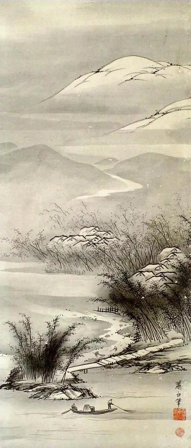 日本水墨画家,日本天才画家惊艳之作