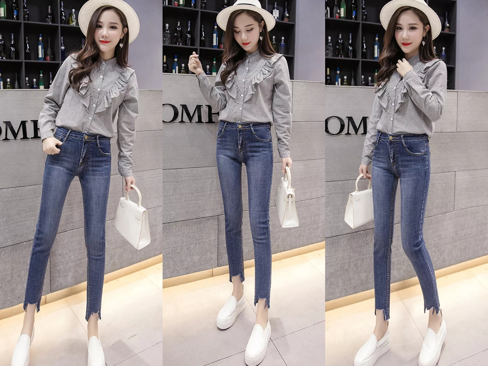 春暖花开的牛仔裤,春暖花开时穿美衣