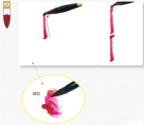 粗竹配细竹的画法,写意绿竹的画法