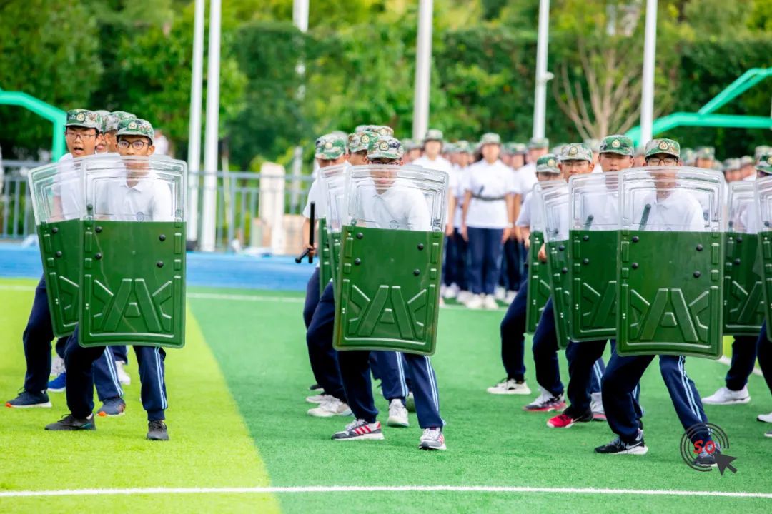 迎建党百年军训风采,青春飞扬军训