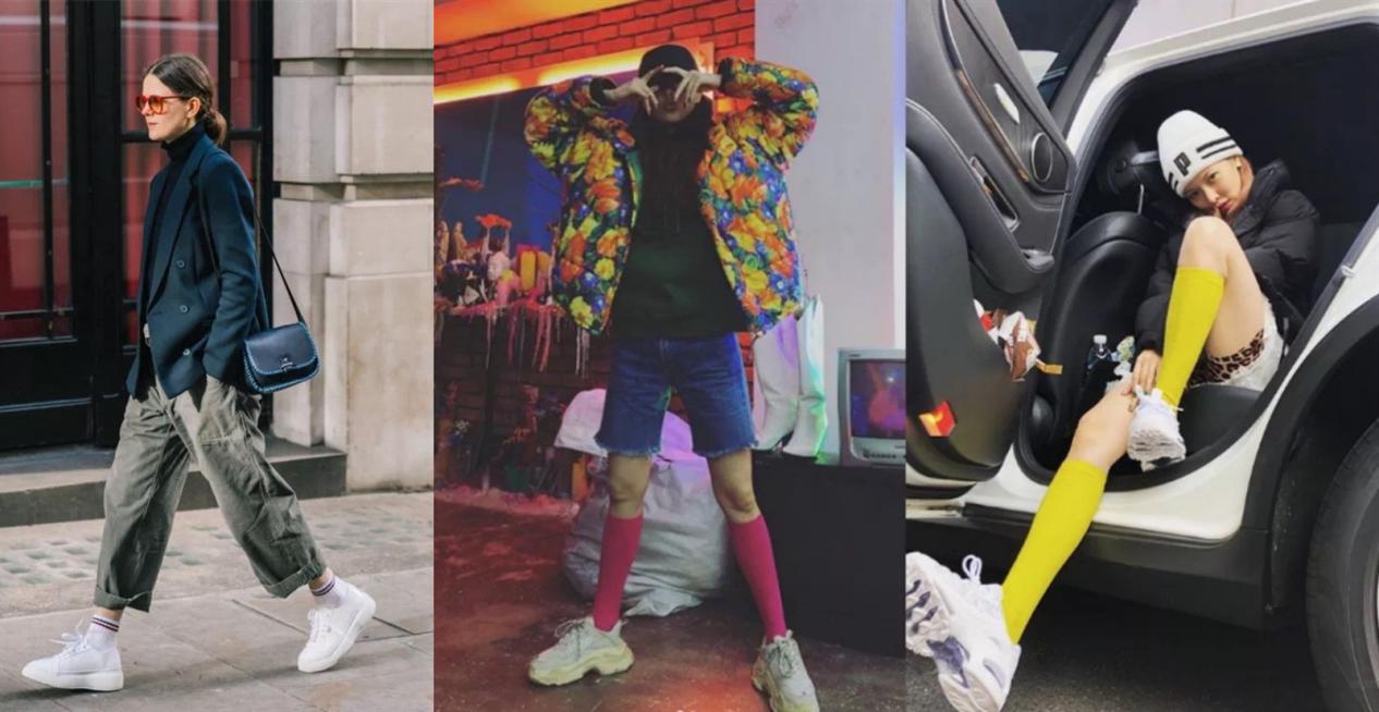 别再露脚踝了今年露袜才是王道,洋气露趾袜