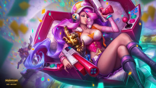 英雄联盟女枪皮肤全测评,英雄联盟电玩皮肤的音乐
