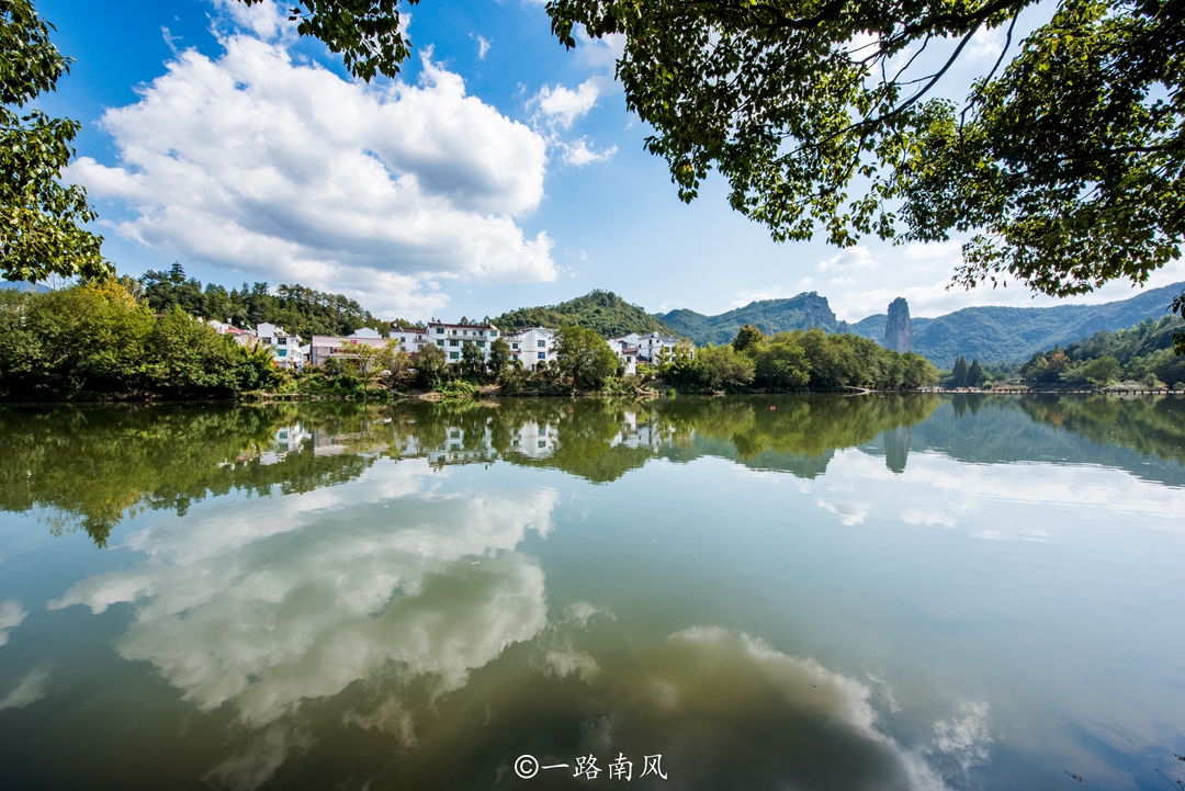 云雾缭绕缙云仙境,缙云仙都仙境美景