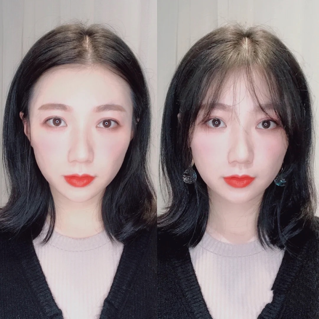 刘海少怎么剪日系斜刘海,自己怎么剪辛芷蕾同款短发