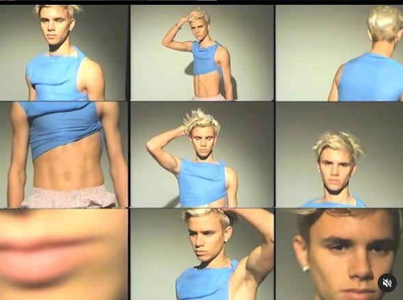 贝克汉姆年轻的腹肌,贝克汉姆年轻时腹肌