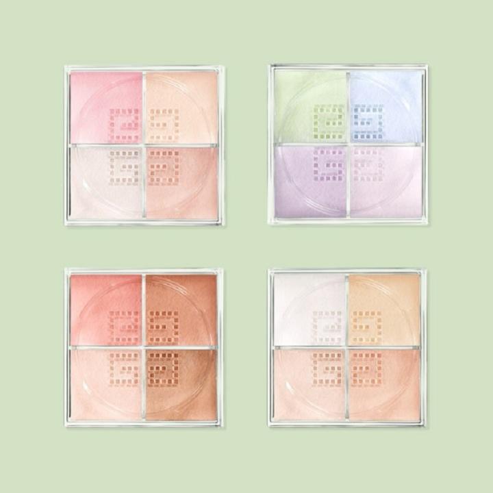 纪梵希四色散粉绿色,纪梵希四宫格散粉2022新款