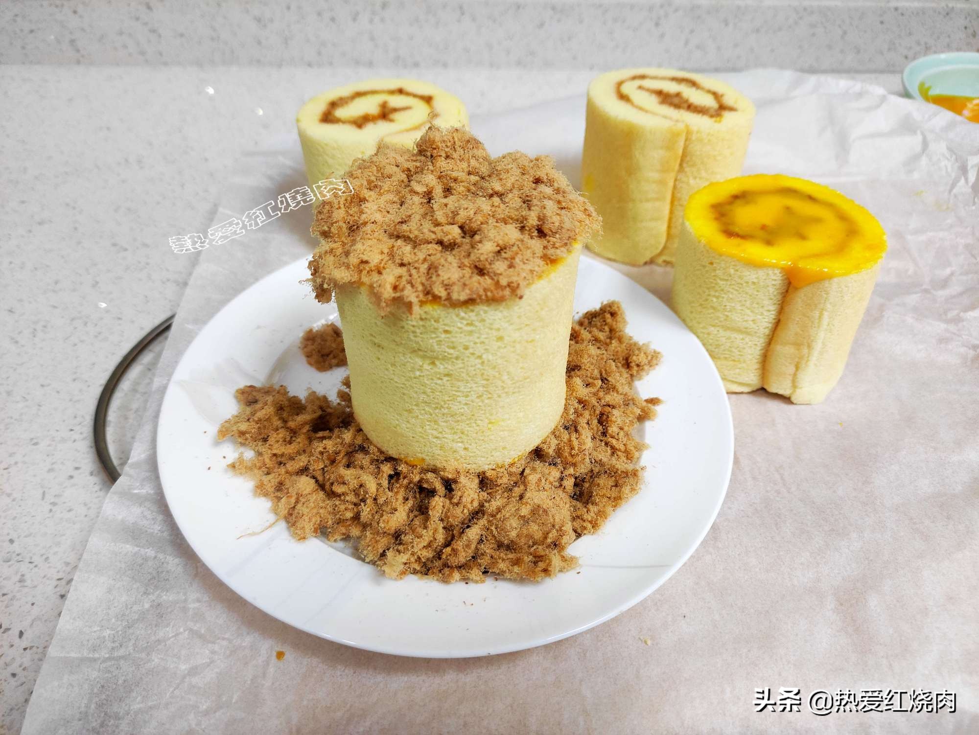 蛋糕卷不出毛巾面是面粉的原因吗,怎么做出毛巾面蛋糕卷