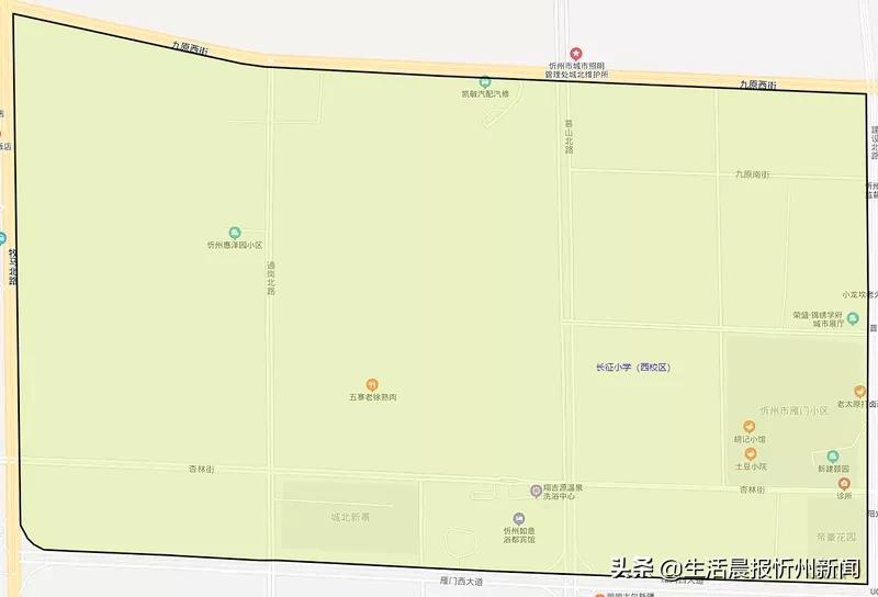 忻州新开的小学,忻州新建小学