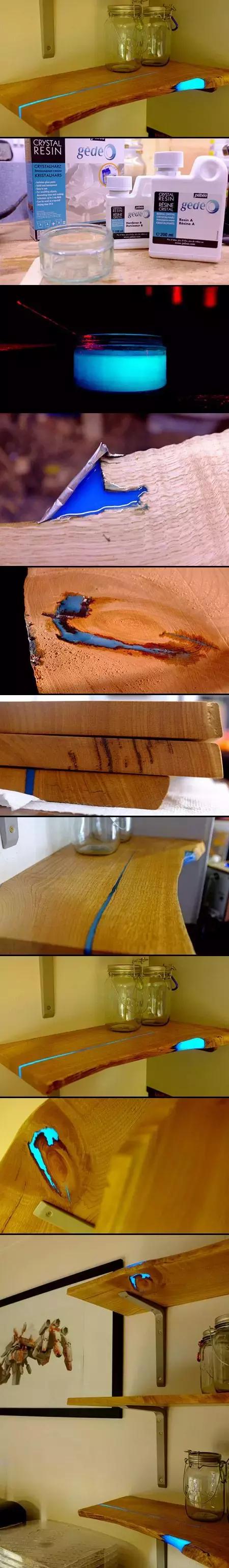 树脂如何补救烂木头,烂木头和树脂结合