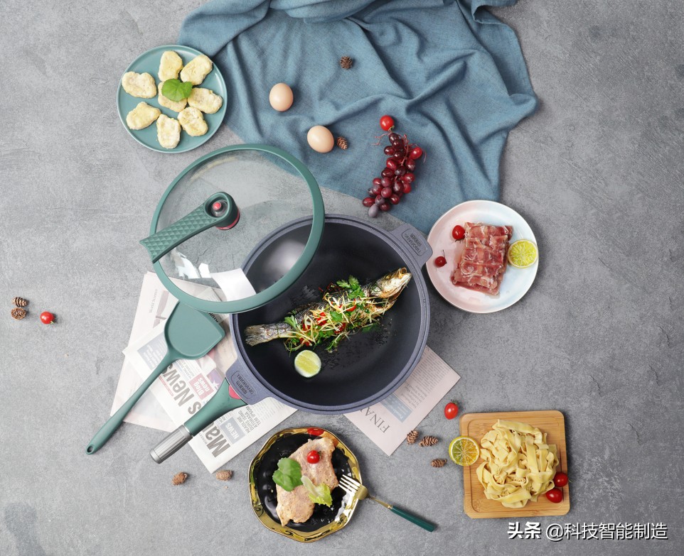 没有一口好锅,如何展现我大厨的手艺,七层昂贵涂层就为一口好锅