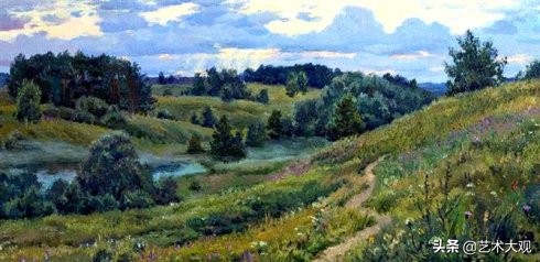 最美的俄罗斯风景油画作品欣赏,寂静粗犷的俄罗斯风景油画欣赏